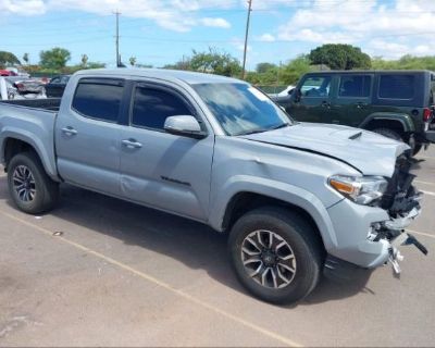 Salvage Blue 2021 Toyota Tacoma Sr V6/sr5 V6/trd Off-road/trd Pro/trd Sport