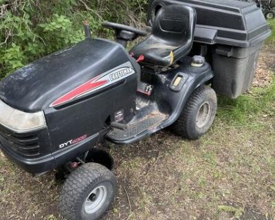 Craftsman Lawn Tractor DYT4000 parting out Engine is shot. Bagger and mower deck a