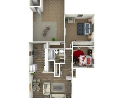 2 Bedroom 1BA Apartment For Rent in Tucson, AZ
