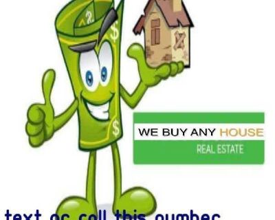 We buy real estate propery