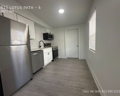 811 lotus path. You are viewing a charming and centrally located Clearwater retreat! This updated 2-bedroom unit offers bright, open living spaces, a modern kitchen, and comfortable bedrooms. Enjoy a peaceful residential setting while being just minutes from beautiful Clearwater Beach, shops, dining, and parks. With convenient on-site parking and easy access to major roadways, this home is perf...