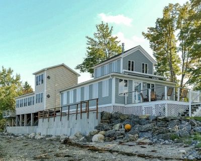 Avg / night: $561. Waterfront home and studio combination with fast WiFi, deck, & two kitchens | Located in Surry, ME | 1 Bed, 3 Bath | No Pets. No pets. Max 8 guests. If you're looking for room for the group to be together, yet spread out with private, self-contained spaces, look no further. Dream Harbor House and Cottage combines a studio and house into one perfect vacation rental for the who...