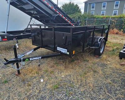 2026 Summit Trailers AU510SA-SR Apline 5x10 SA Utility W Split Ramps