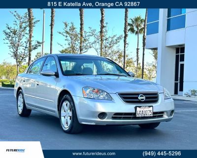2002 Nissan Altima 2.5 S Sedan 4D