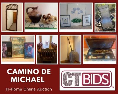 CTBIDS: In-home Online Auction: Camino de Michael | Ends: 01/25 | PU: 01/28, 9a - 12p | Zip: 85718
