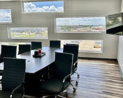 Private Meeting Room for 8 at Katy Elite Suites