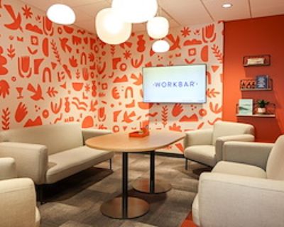 Private Meeting Room for 6 at Workbar Needham