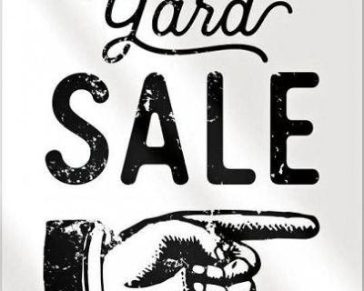 Large Yard Sale - Family Downsizing