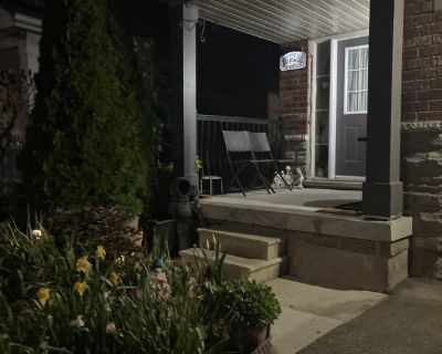 We have cozy very clean house with 4 bedrooms. One is for rent. With Separate bathroom.We have a finished basement but my son occupied it.. 1 Bedroom. 1 Bathroom