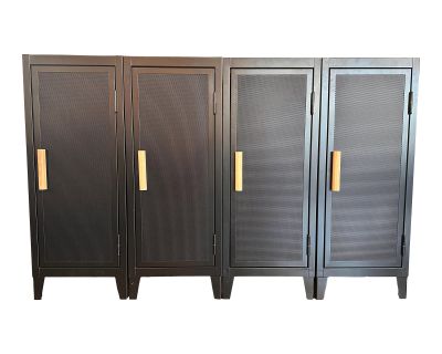 Tolix B1 Lockers, Black -- 4 Available