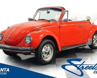 1979 Volkswagen Super Beetle Convertible