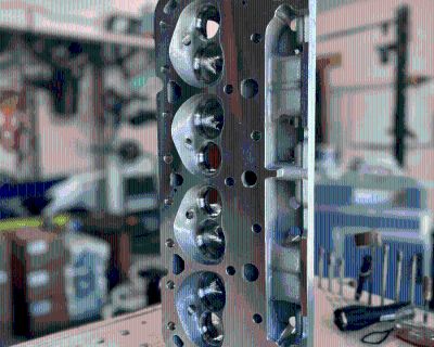 ProFiler SBC 195cc Aluminum Cylinder Head Built for performance street and sportsman racing applications, the ProFiler 195cc Small Block Chevy head offers excellent airflow and power potential in a mid-sized runner package. Featuring a high-velocity 195cc intake port, 64cc combustion chamber, and 2.02" / 1.60" valve sizing, this head delivers strong torque and top-end power for a wide range of ...