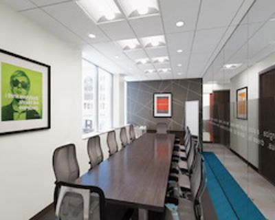 Meeting room. This Dedicated Desk in Seattle can fit up to 50 people. Schedule a tour or click to message our team about other spaces coming available. Learn more about Regus | Plaza 600