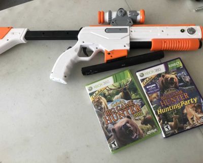 Xbox 360 Cabelas big game hunter and hunting party