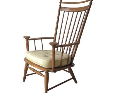 Mid Century High Back Windsor Chair