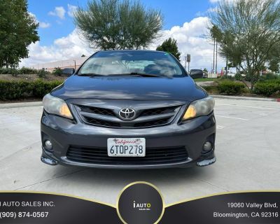 2011 Toyota Corolla S Sedan 4D