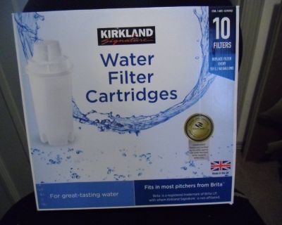 Kirkland Signature 1276702 Water Filter Cartridge for Brita 10 Pack
