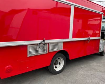 Bright Red Food Truck for Sale - X / Chevrolet / 2000