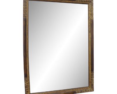 Antique Aesthetic Movement Carved Mirror