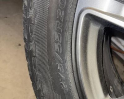 4 20in stock ford f150 sport rims and tires