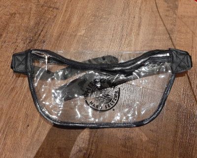 Brand new "WHITE CLAW" Clear fanny pack
