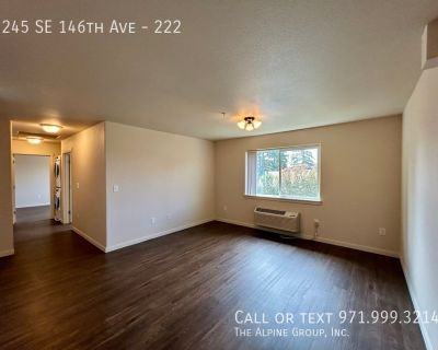 245 SE 146th Ave. Great second floor unit with your own full size efficient washer and dryer in your unit! Community has gated access. Air conditioning in unit. LVP flooring, granite countertops, bicycle parking and bike rack in each unit. Dedicated outside smoking area. On-site management! Photos may be of a similar unit MAX Lines: -3-minute walk to MAX Blue Line (E Burnside & SE 148th) -Ride ...