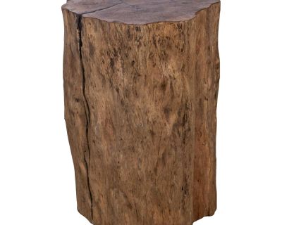 Lychee Wood Organic Form Side Table