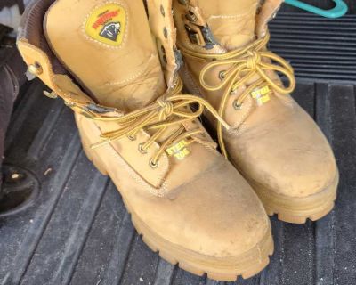 Steeltoed Work Boots - Men's Size 7