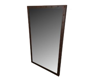 Vintage Industrial Mirror