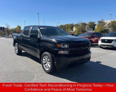 2 previous owner(s). Mileage: 0. Pickup Truck. Fuel Type: Gas. Chevrolet Silverado 1500 Custom Black **BACKUP CAMERA, **BLUETOOTH/HANDSFREE, **REMOTE START, ** OUR CERTIFIED TECHNICIANS HAVE FULLY SERVICED AND INSPECTED THIS VEHICLE., **CLEAN CARFAX, Custom Convenience Package, Custom Value Package, Electric Rear-Window Defogger, EZ Lift Power Lock \u0026 Release Tailgate, Infotainment Package,...