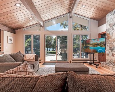 14 Woodlake Drive. Property for Rent in Johnston, RI for $15,000 with 4 bedrooms and 5 full baths. This 3,981 square foot property was built in 1958 on a lot size of 1.6.. Mid-Century Luxury Lakefront Retreat, where natural beauty meets tranquility, available as a year-round furnished rental. Set on its own private peninsula, this lakefront residence offers privacy, serenity, and timeless desig...