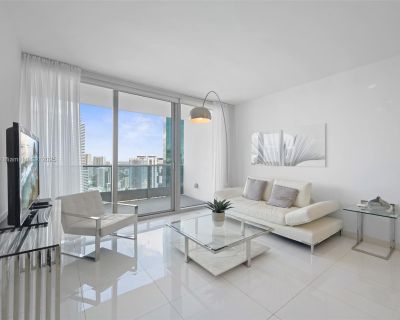 Biscayne Boulevard Way. Stunning, fully furnished 1-bedroom, 1.5-bath residence at Epic Residences in Downtown Miami. Located on the 43rd floor, Unit 4314 boasts breathtaking city and river views through floor-to-ceiling windows. This modern unit features elegant finishes, a spacious open layout, gourmet kitchen, top-of-the-line appliances, and a luxurious primary suite with a spa-style bathroo...