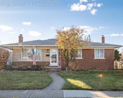 3 Bedroom 2BA 2456 ft Single Family Home For Sale in WARREN, MI