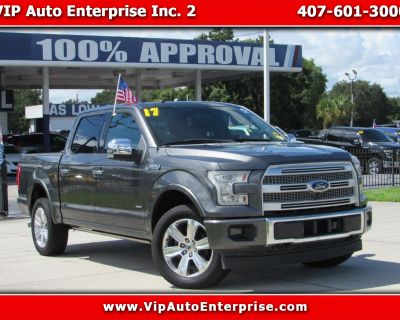 2017 Ford F-150 Platinum 4WD SuperCrew 5.5' Box