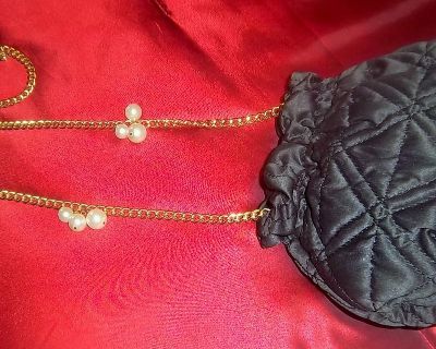Beautiful evening black bag
