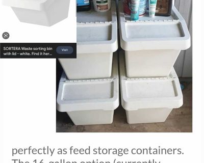 ISO:IKEA Bins 10&16GAL
