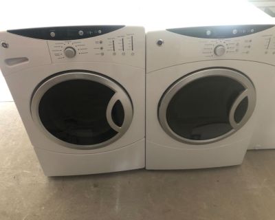 GE Front Load Washer & Electric Dryer