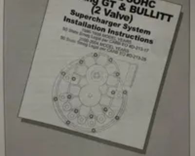 V2 Vortech Supercharger Kit 2000-04  $4500 OBO Rochester NY