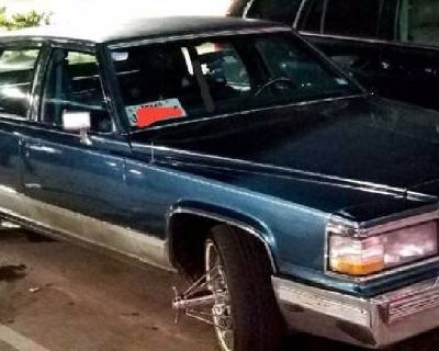 1991 CADILLAC brougham on swangas