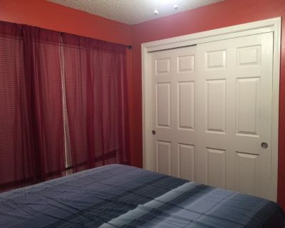 1) 3 bedroom 2 bathroom house in Diamond Bar
2) Kitchen, Living and laundry space is shared with the house owner. 
3) You will have a bedroom with a shared bathroom. Bedroom comes with a queen bed.
4) Street Parking and 1 parking spot on the driveway available. 
5) Located in a calm, quiet, family neighborhood but still close to a shopping plaza with lots of restaurants and grocery store.