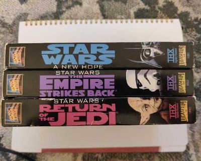 Star Wars trilogy VHS