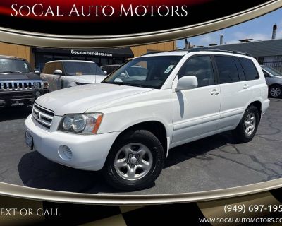 Used 2002 Toyota Highlander Base