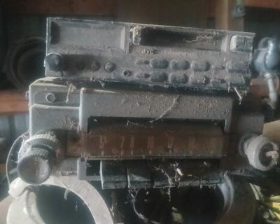 Old auto radios.