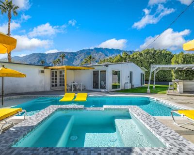 3 Bedroom 2BA Pet-Friendly House Vacation Rental in Palm Springs Pool Bungalow -...