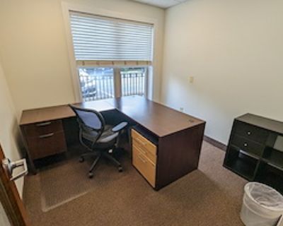 Office. This office for two has natural light from the operable windows and comes fully furnished, including two full-sized desks. Access to full kitchen, conference room and work room with all necessities included (WiFi & copier). Onsite UPS and FedEx pickup boxes.. Print/Scan/Copy ($) Color copies are $0.10 per side and B&W copies are $0.05 per side 24/7 Access Door w/Lock Meeting Rooms 12 ho...
