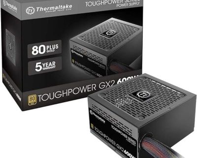 New in box Thermaltake Toughpower GX2 80 Gold 600W Modular Power Supply