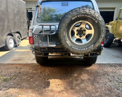 SC: 80 Series Custom Rear Swing Out Bumper