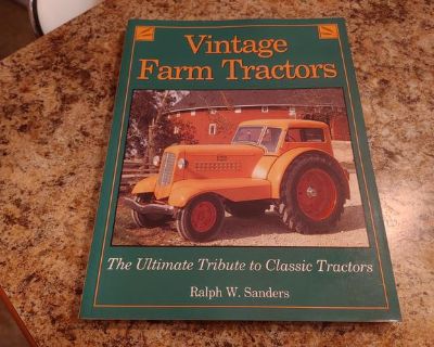 VINTAGE FARM TRACTORS BOOK