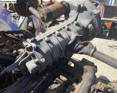 1955 transmission with axles