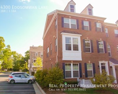 3 Bedroom 3BA 2408 ft Townhouse For Rent in Fairfax, VA